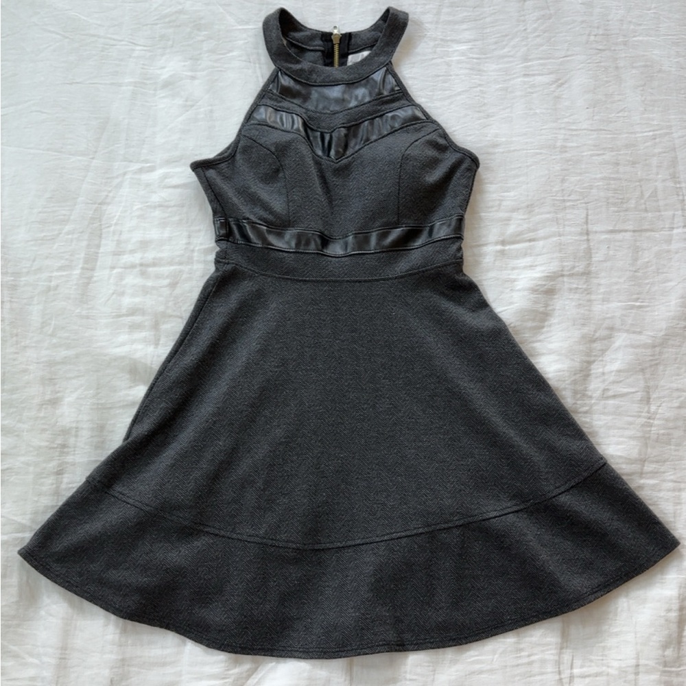 Emerald Sundae Black Mini Dress